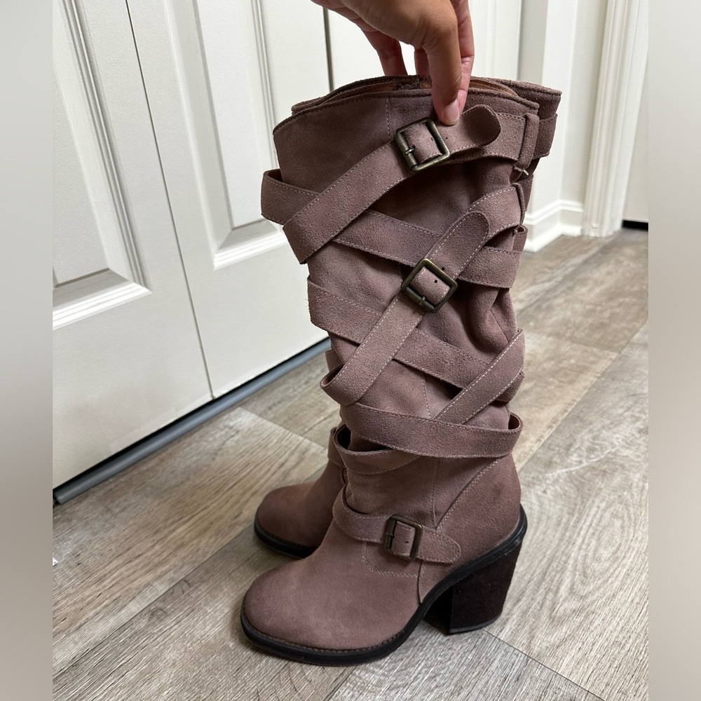 Jeffery Campbell Mission Boots - Size US 9.5